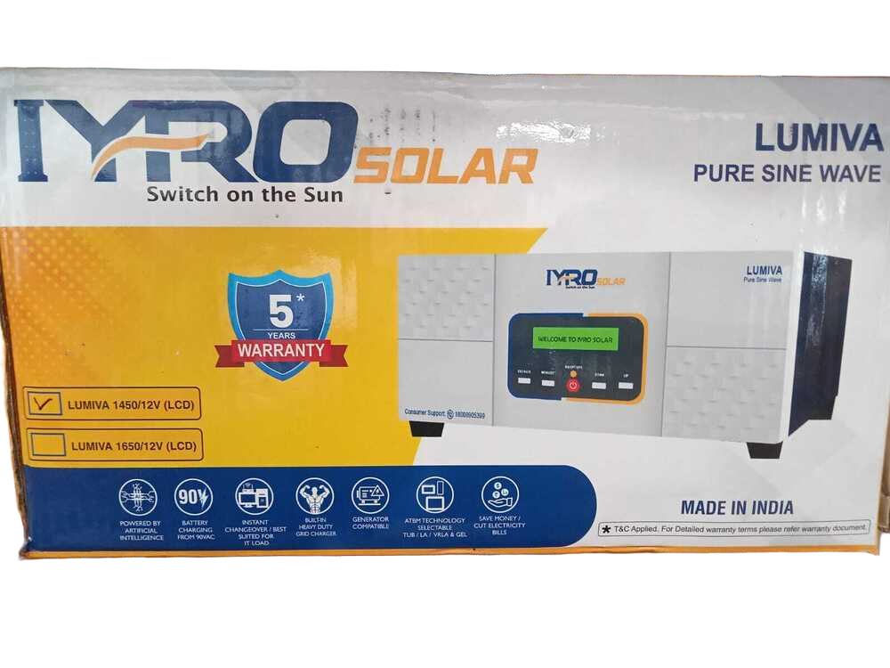 Iyro Solar Lumiva Pure Sine Wave Inverter