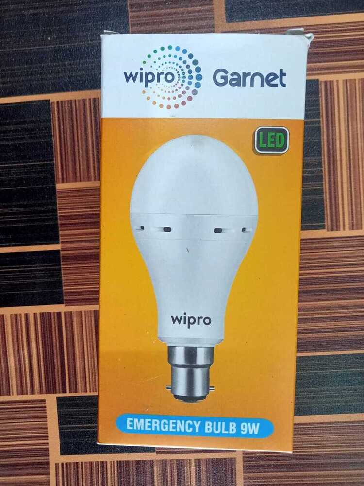 9W Wipro Garnet Emergency Bulb