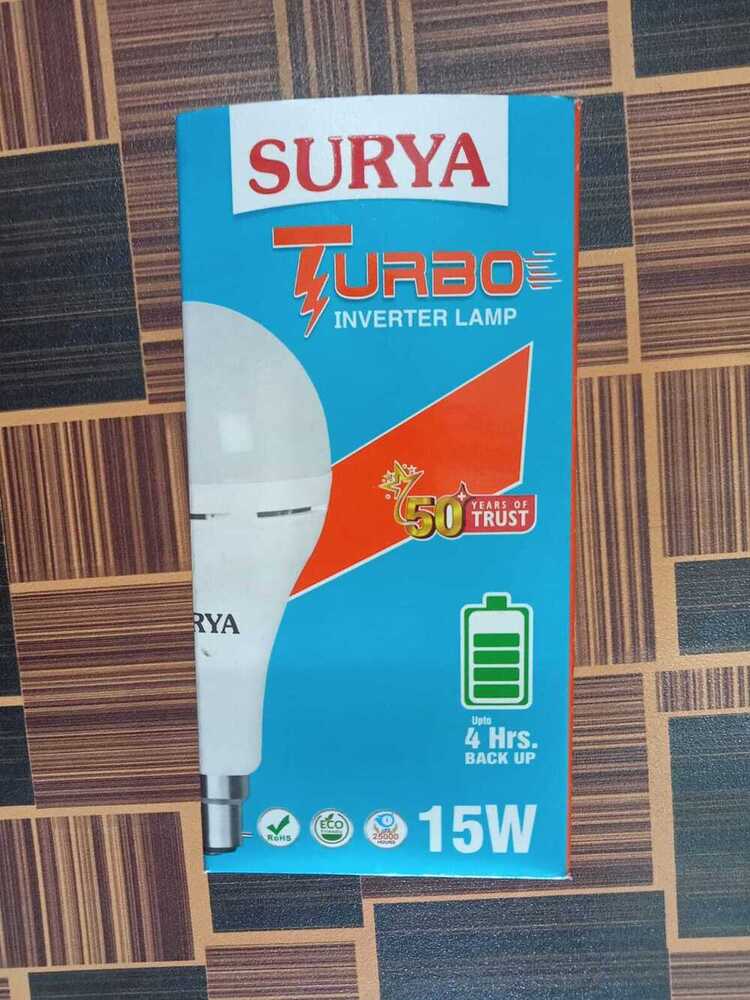 15W Surya Turbo Inverter Led Bulb