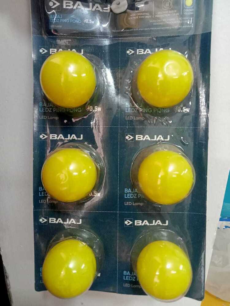 Bajaj Ledz Ping Pong 0.5W LED Bulb