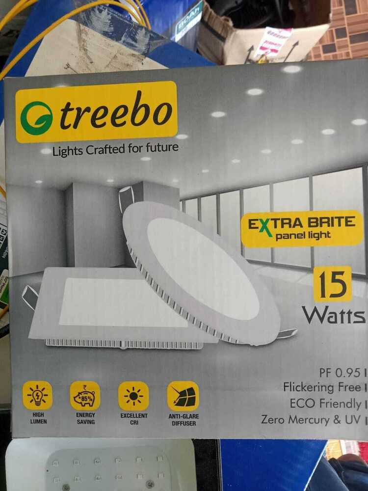 Treebo Extra Brite Panel 15W Light
