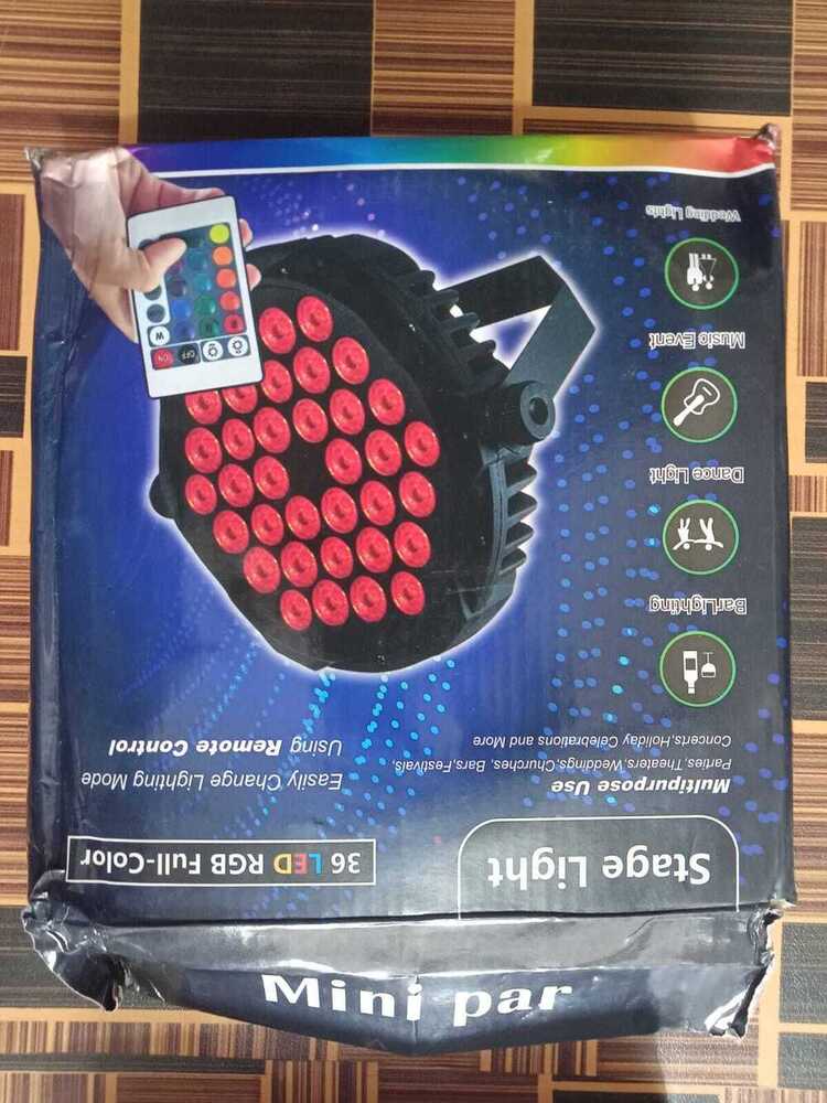 Mini Par Stage Light 36 LED RGB Full-Color