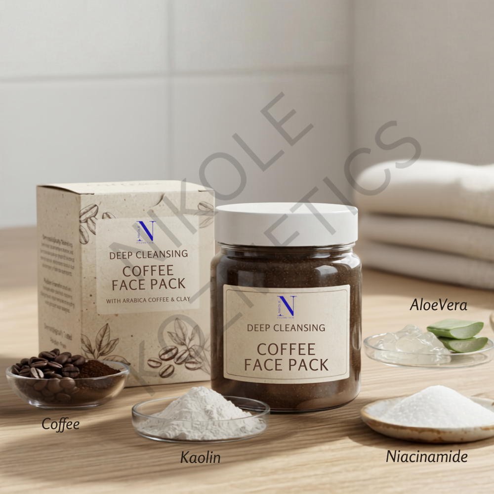 Deep Cleasing Coffee Face Pack - Color Code: -
