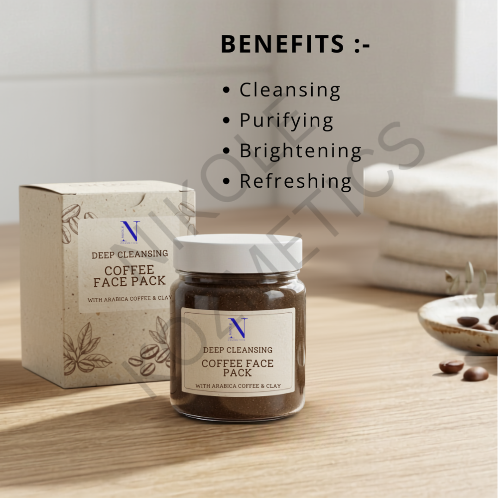 Deep Cleasing Coffee Face Pack - Color Code: -
