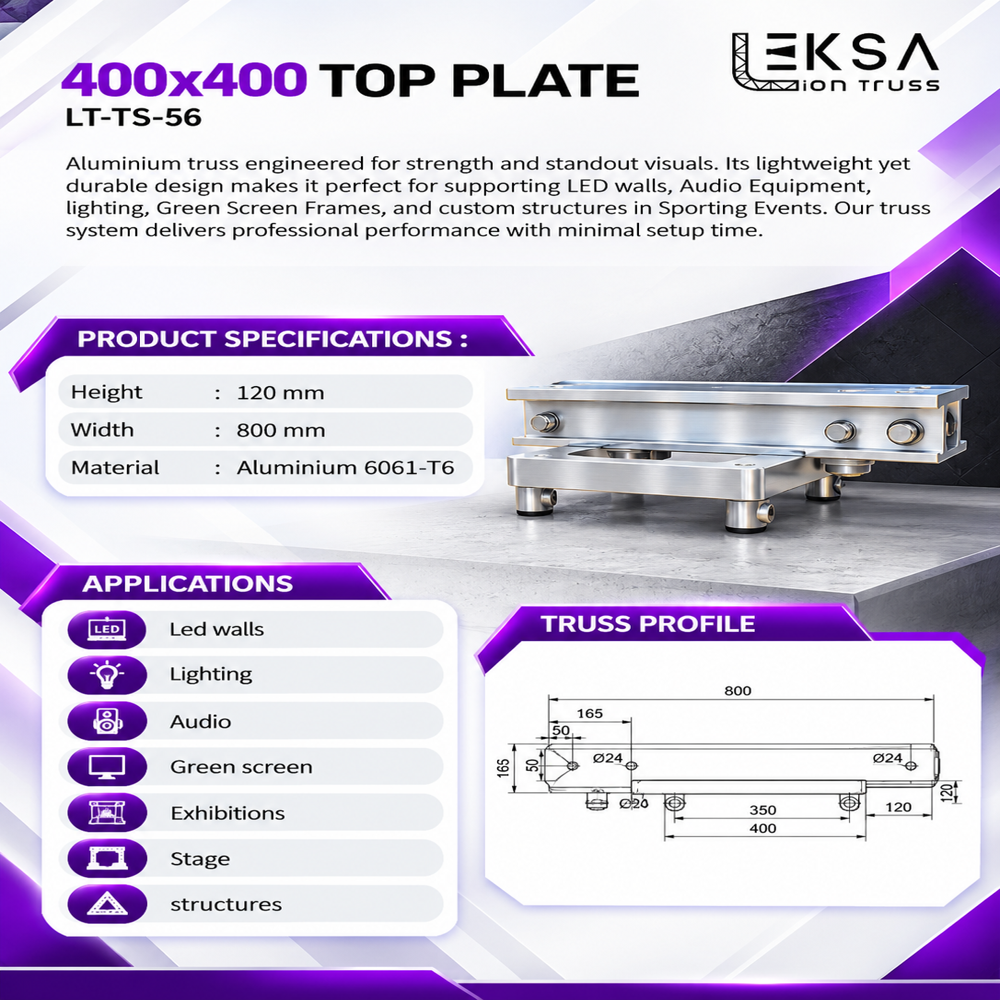400 * 400 Top Plate