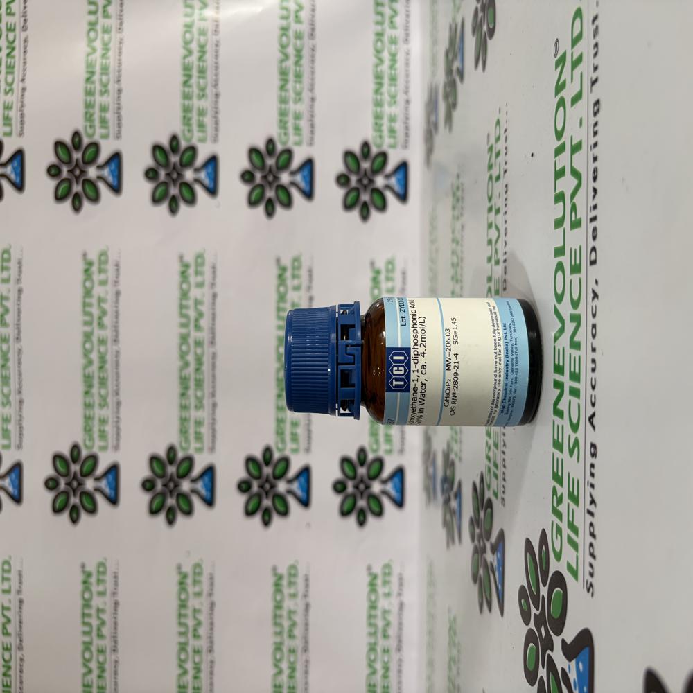 1-Hydroxyethane-1,1-diphosphonic Acid ca. 60% in Water, ca. 4.2mol/L1-Hydroxyethane-1,1-diphosphonic Acid ca. 60% in Water, ca. 4.2mol/L