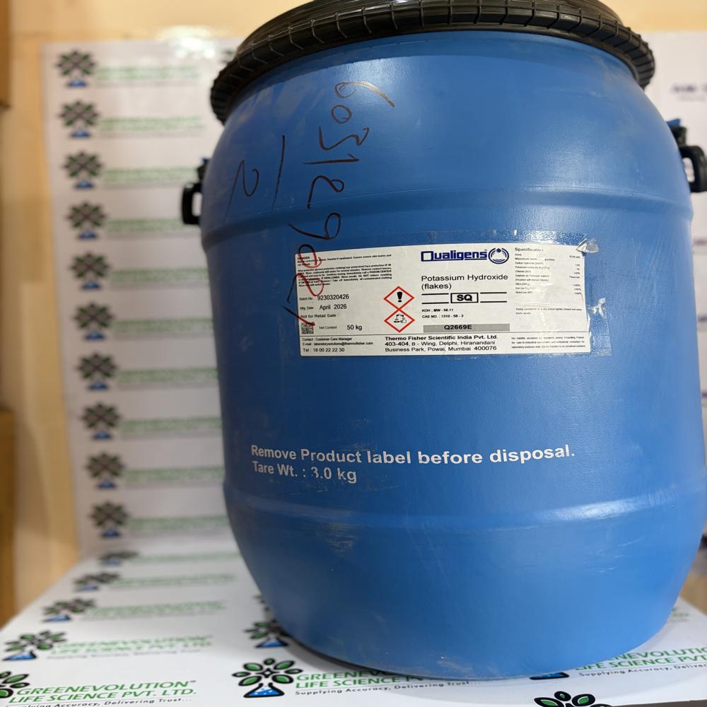 Potassium Hydroxide Flakes SQ 50KG