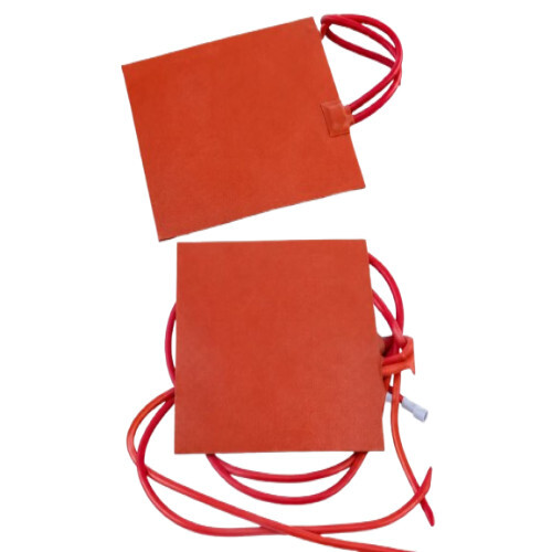 Square Silicone Rubber Heater 400x400mm