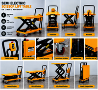 Semi Electric Scissor Lift Table - Feature: High Load-bearing