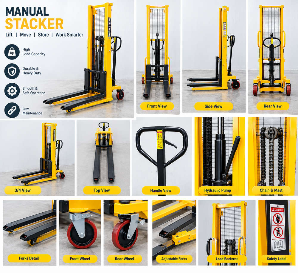 Manual Stacker - Feature: Compact