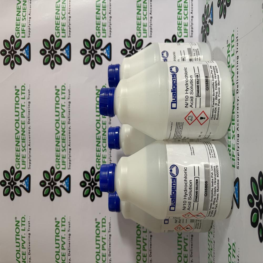 Qualigens Hydrochloric Acid N 10 Solution 500ml