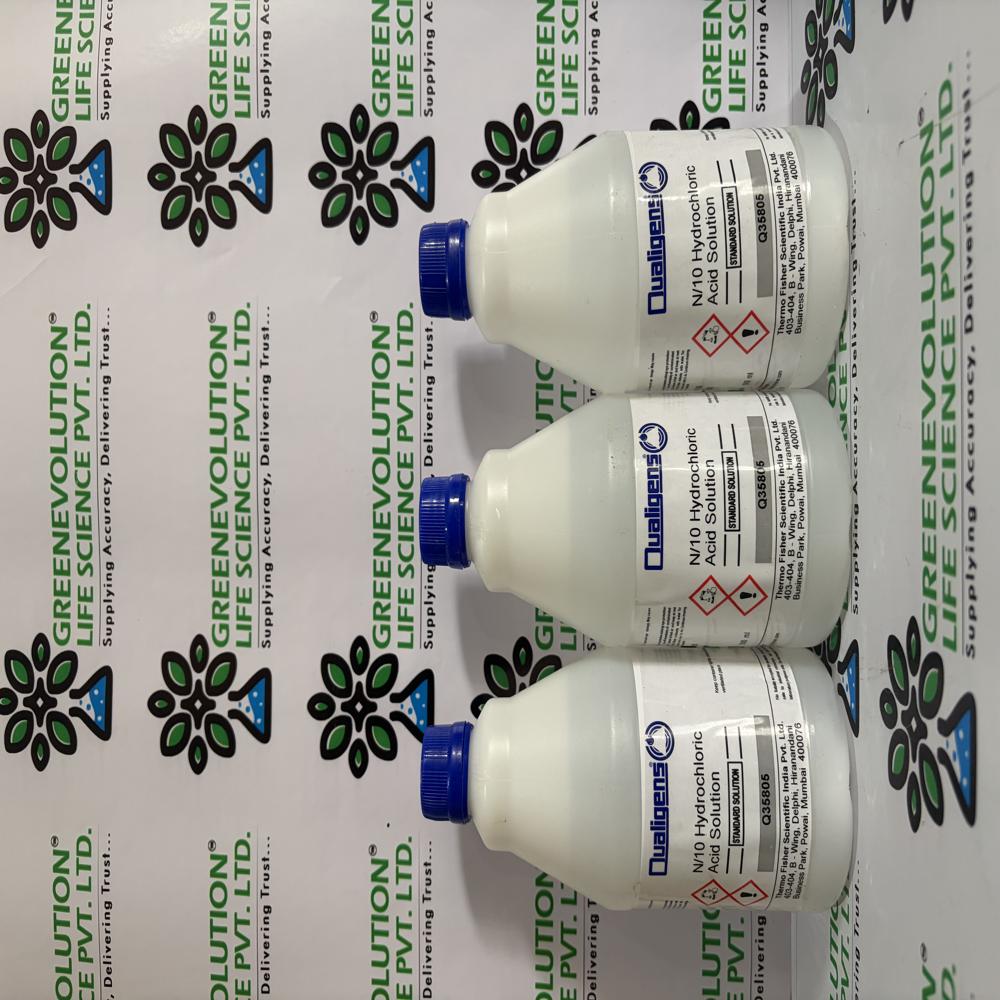 Qualigens Hydrochloric Acid N 10 Solution 500ml