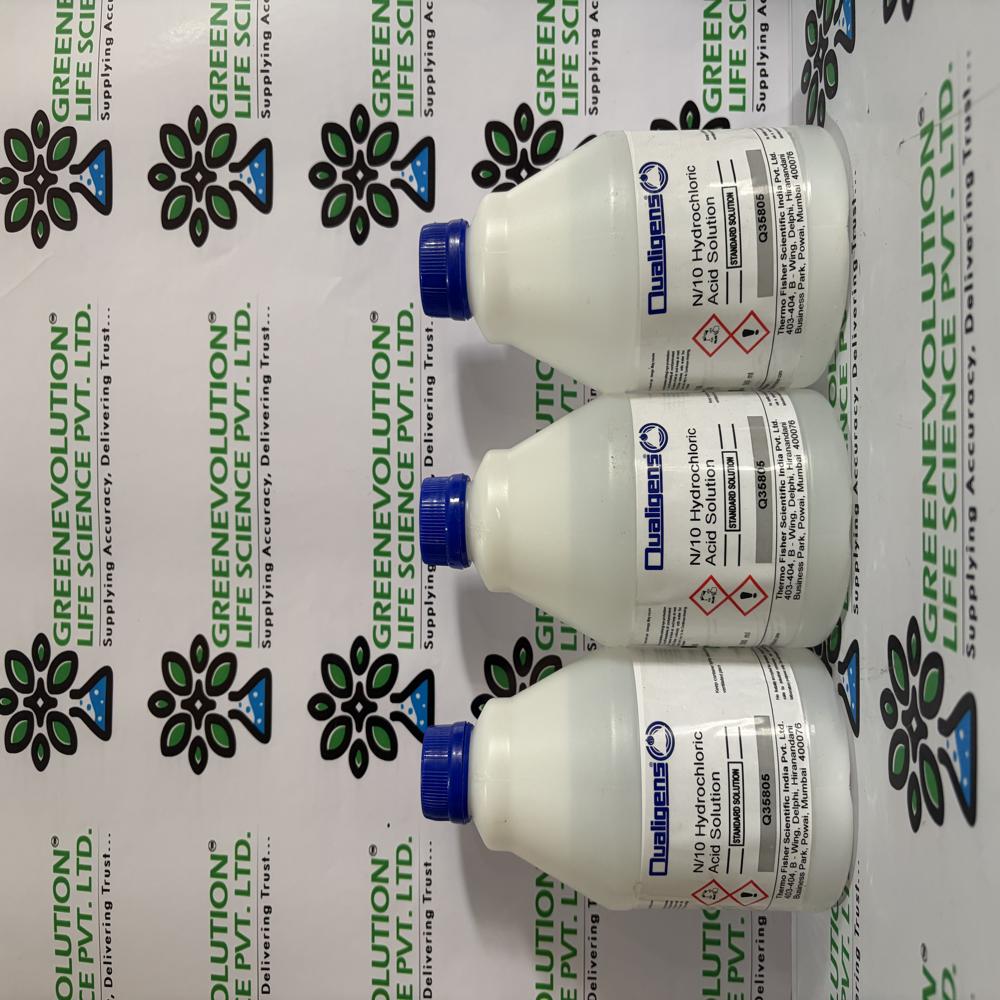 Qualigens Hydrochloric Acid N 10 Solution 500ml