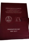 Eco-Friendly Jute Fabric Certificate Presentation Folder