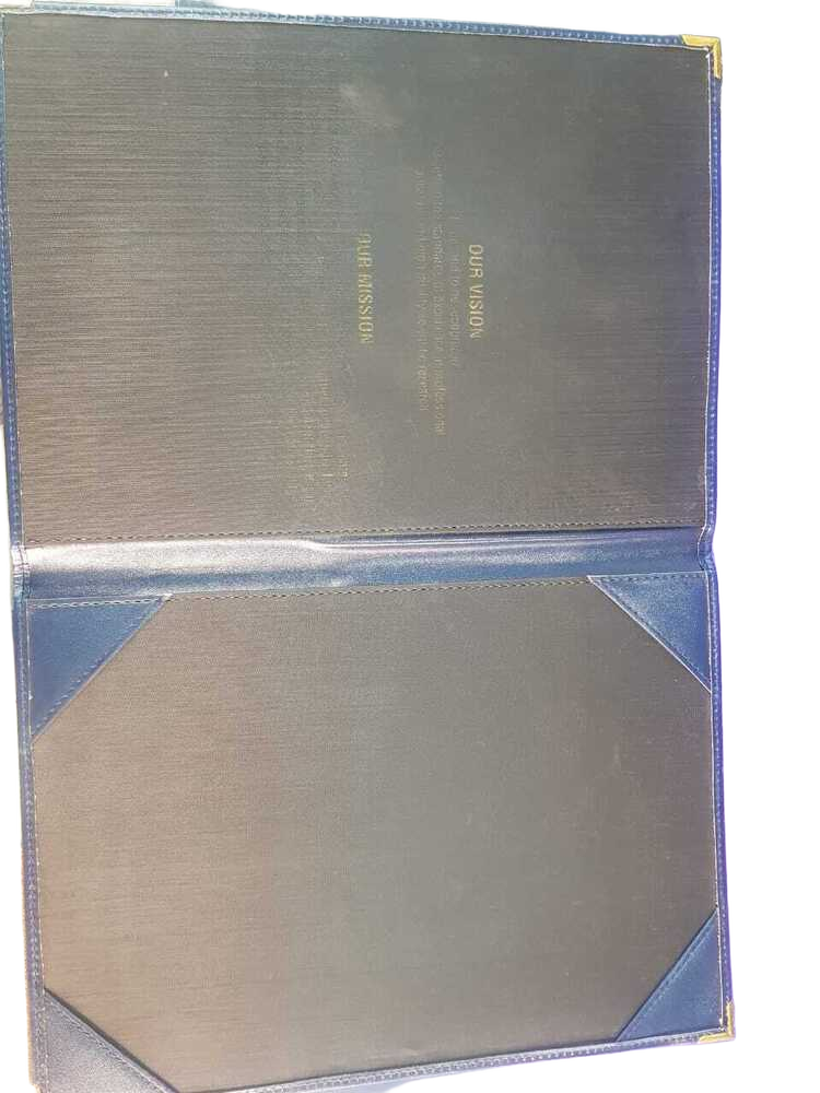 Executive Pu Leatherette Convocation Certificate Folder