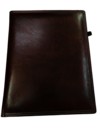 Dark Brown Leather Diary Cover