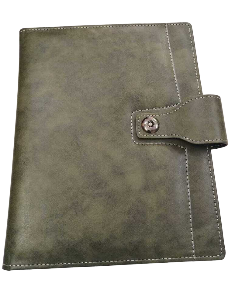 Grey Diary Cover
