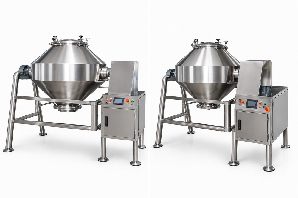 Double Cone Blender Machine