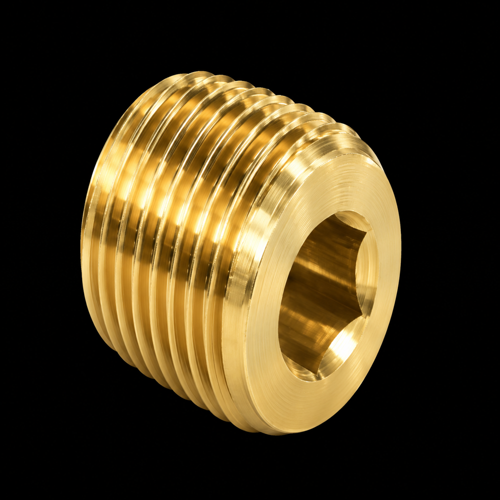 Brass Socket Pipe Plug