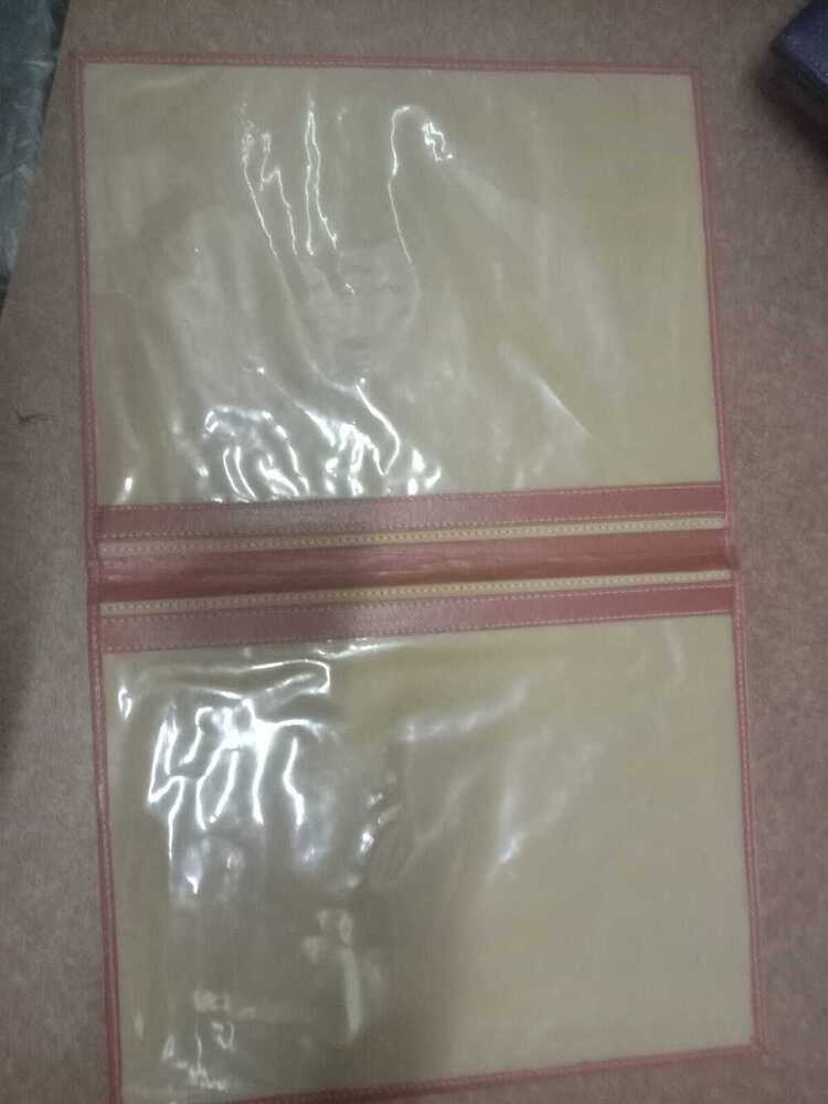 Eco-Friendly Jute Fabric Certificate Presentation Folder