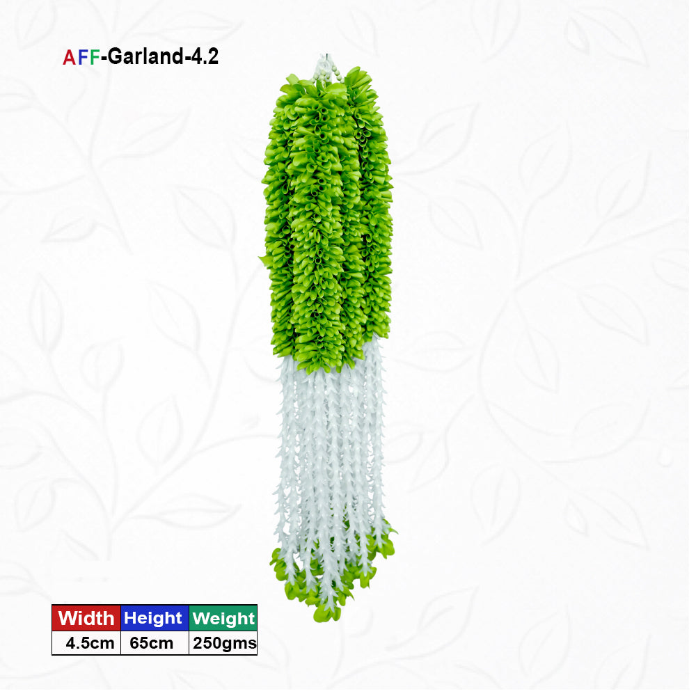 Artificial Flower Garland with plastic