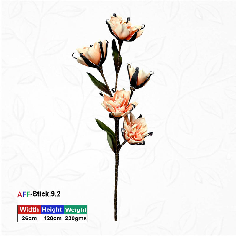 Artificial Lotus Pitch Flower Stick |AFF-Stick-9.2.