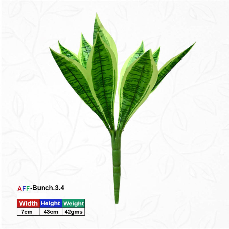 Artificial Snake Green Croton Plant