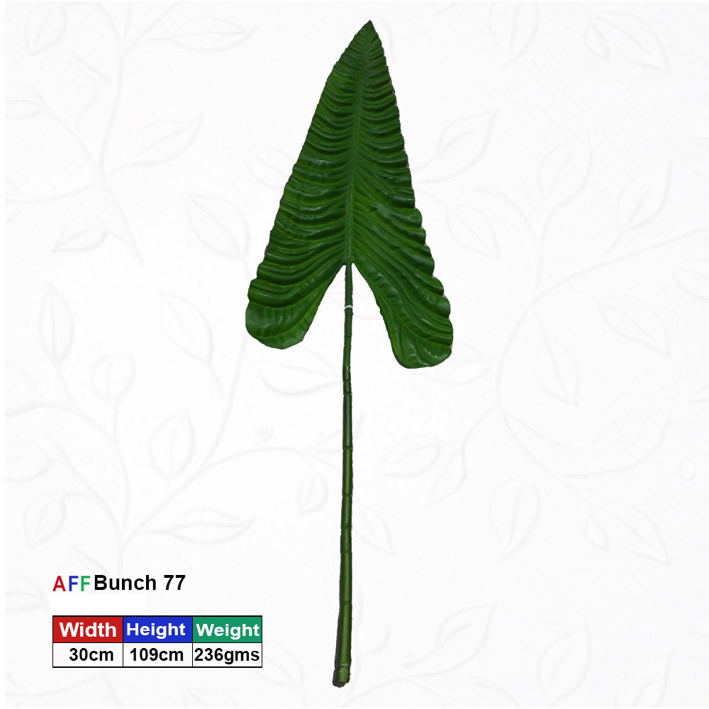 Artificial Alocasia Odora Leaf