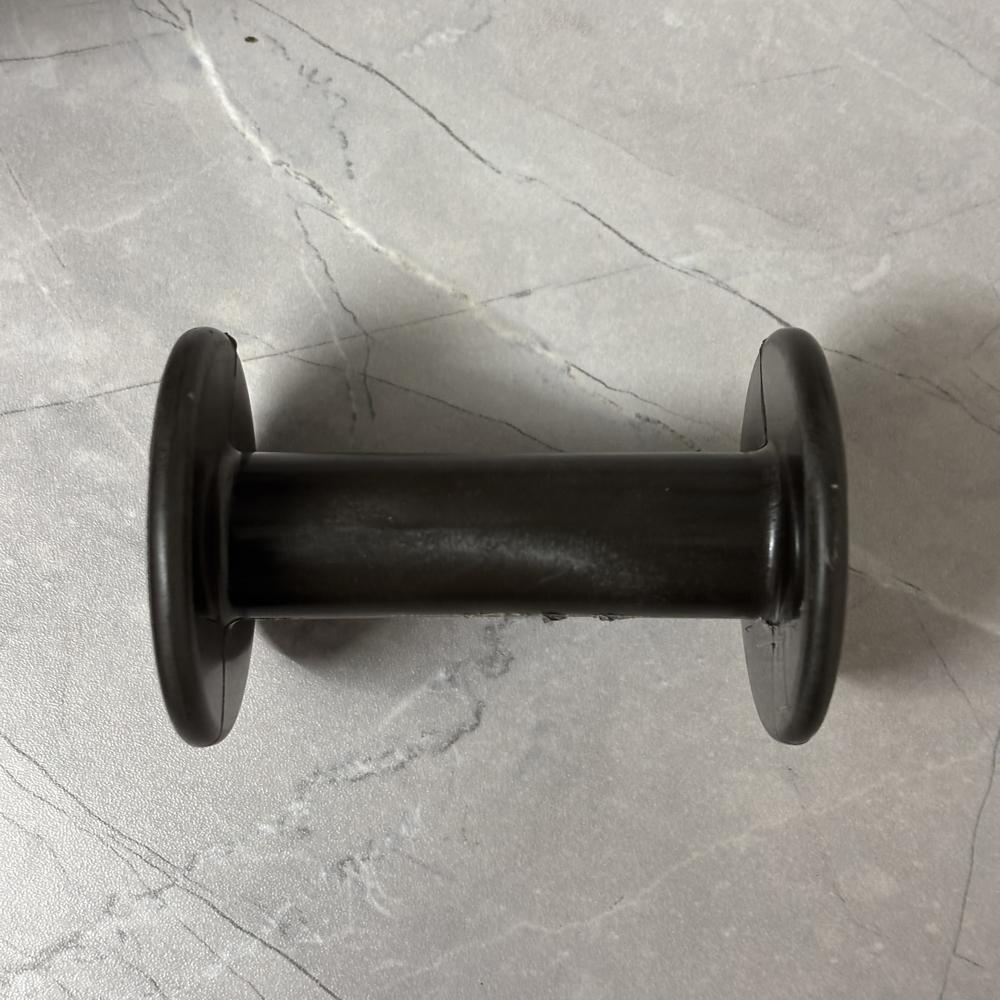 Black Plastic Bobbin - Hardness: Rigid