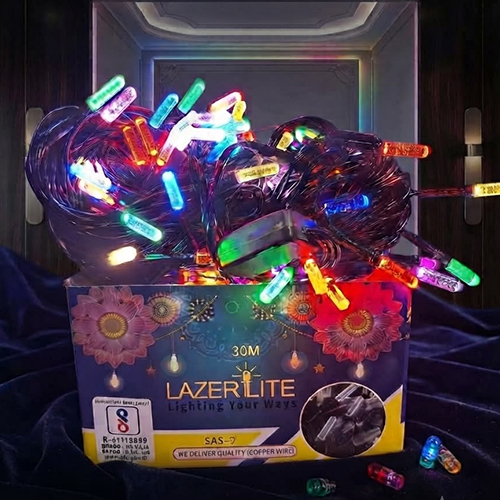 SAS-7 10M RGB चेजिंग इफेक्ट स्ट्रिंग लाइट