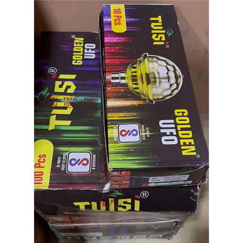 Tulsi Golden UFO LED Rotating Bulb