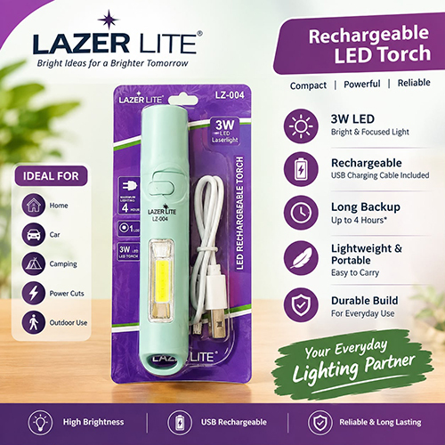 LZ-004 3W LED Rechargeable Torch