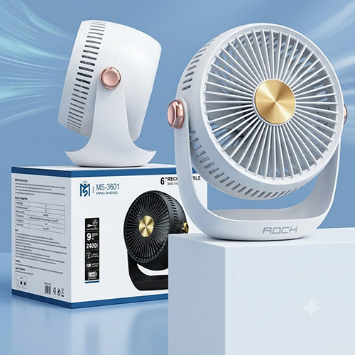 MS-3601 Portable Rechargeale Fan