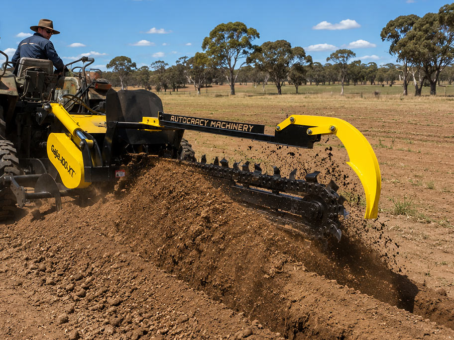 Tractor Trencher | Gaja 100XT