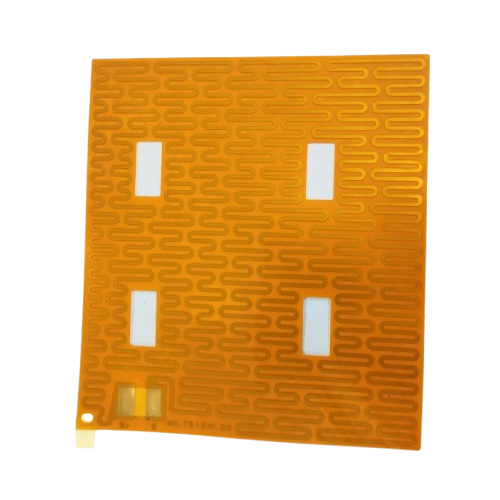Square Polyimide Heater 100x100 mm