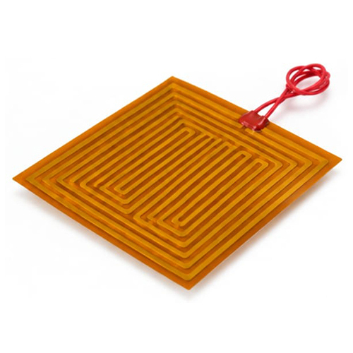 Square Polyimide Heater 5x5 Inch