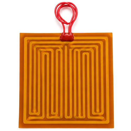 Square Polyimide Heater 2x2 Inch