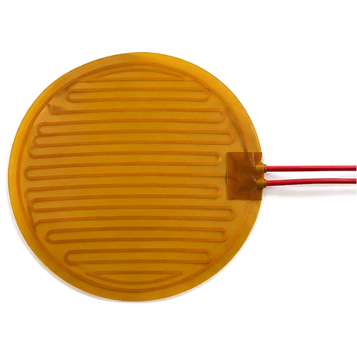 Dia Circle Polyimide Heater 76 mm