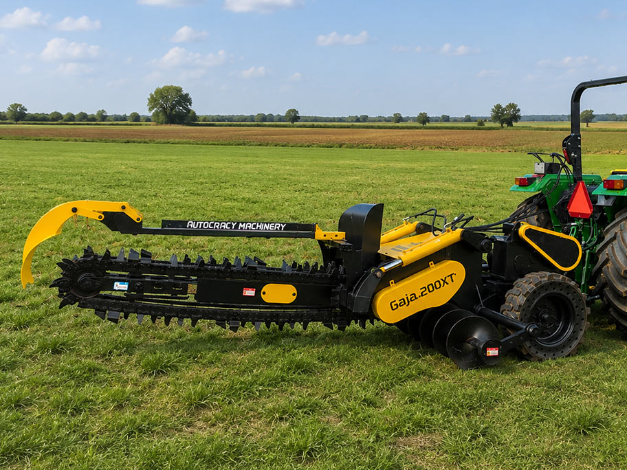 Tractor Mounted Trencher | Gaja 200 XT