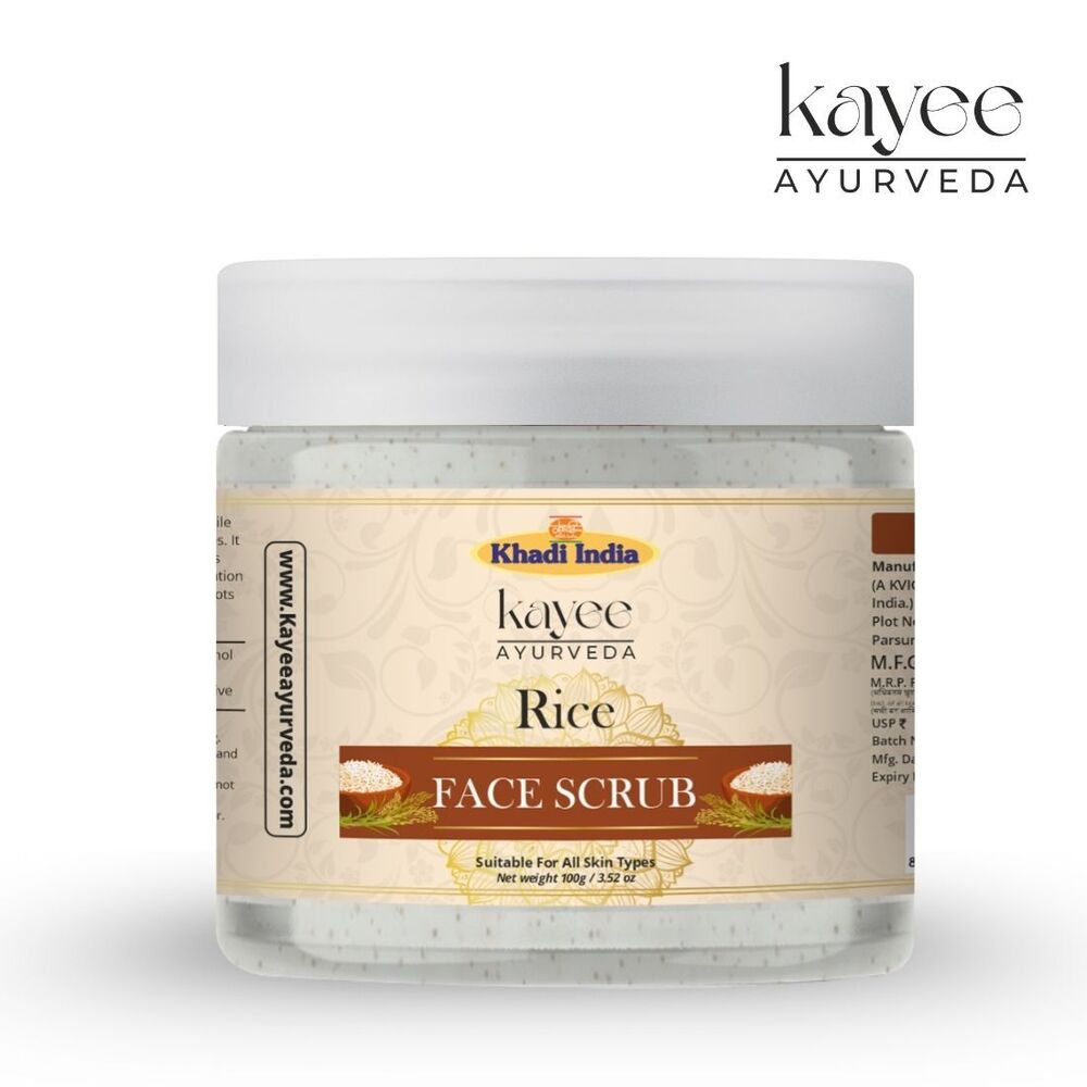 Kayee Ayurveda 100gm Rice Face Scrub