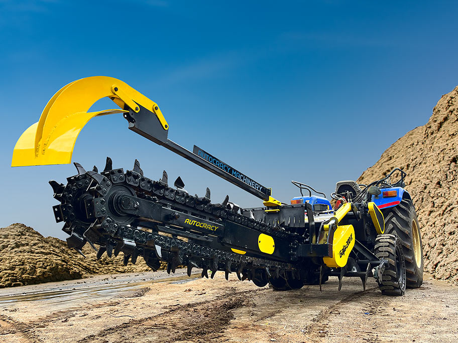 Tractor Mounted Trencher | Gaja 200 XT