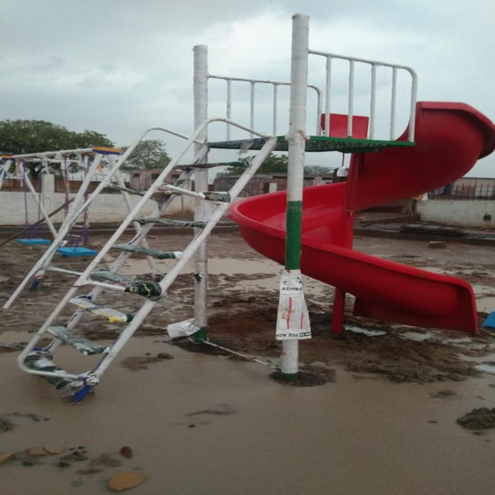 Big FRP Spiral Slide