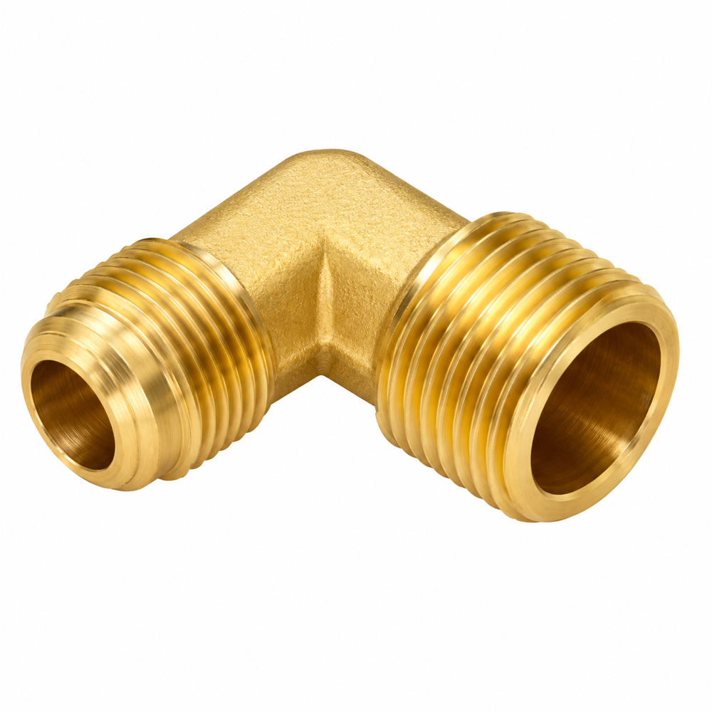 Brass Flare 90 Degree Male Elbow