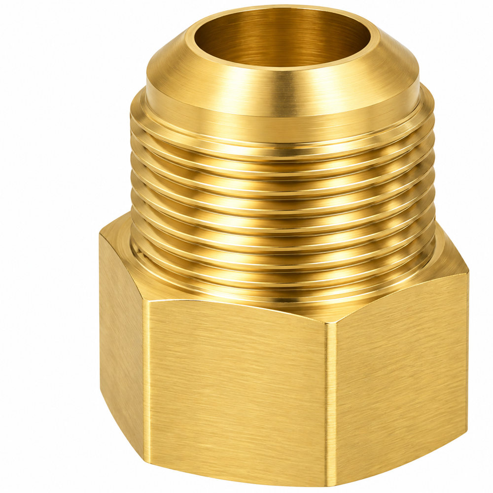 Brass Flare Stop Plug