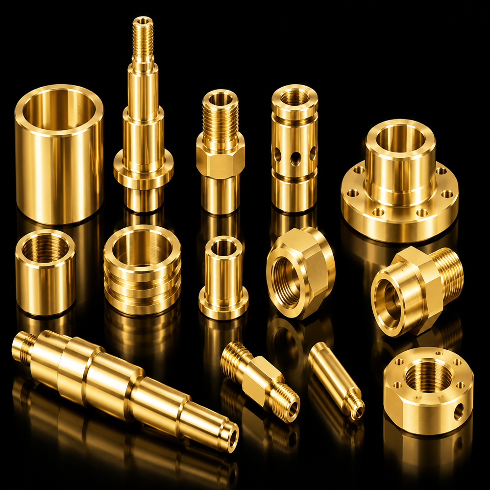 Brass CNC Turned Component