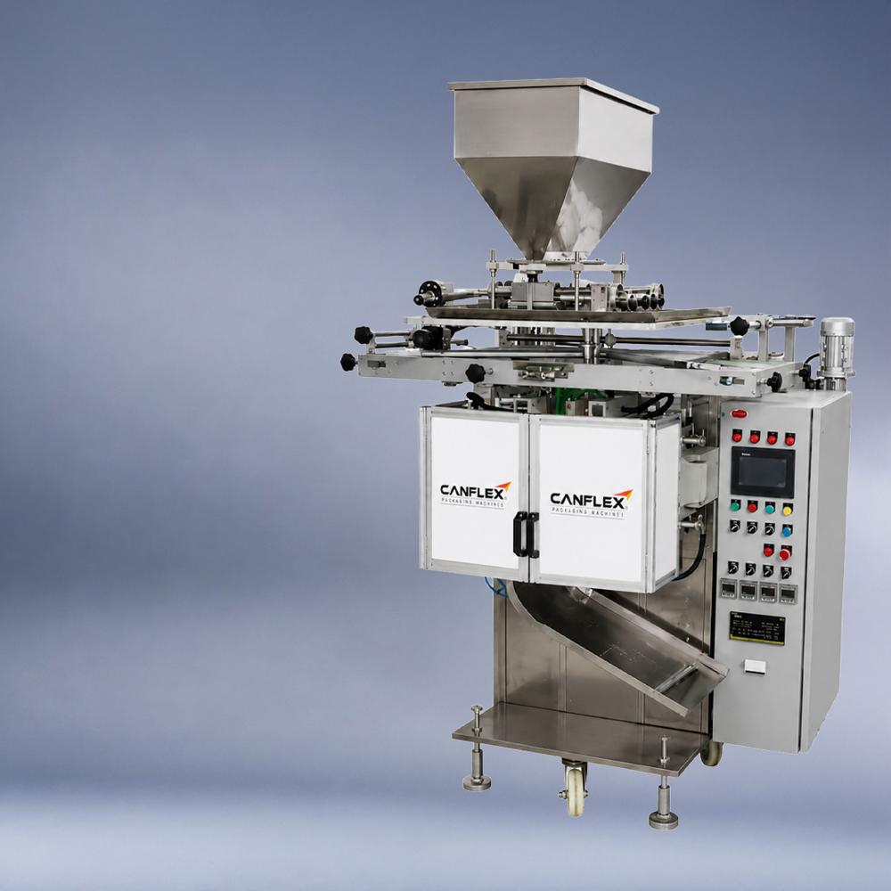 Multi Track packing machine for powders