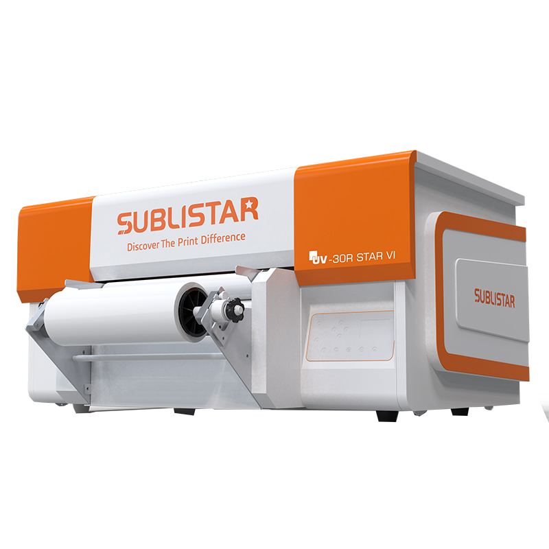 Desktop Roll To Roll UV DTF Printer UV-30R Star VI