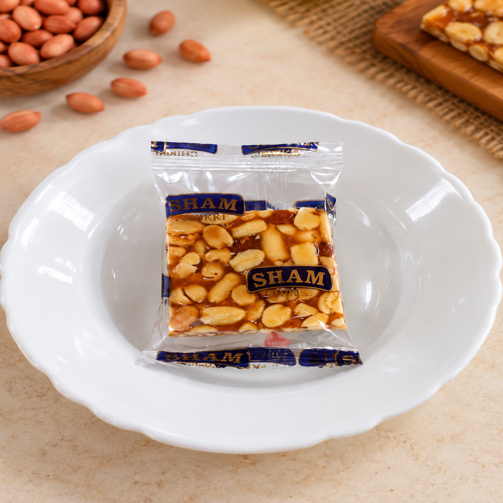 Peanut Chikki - Carbohydrate: 60 Grams (G)
