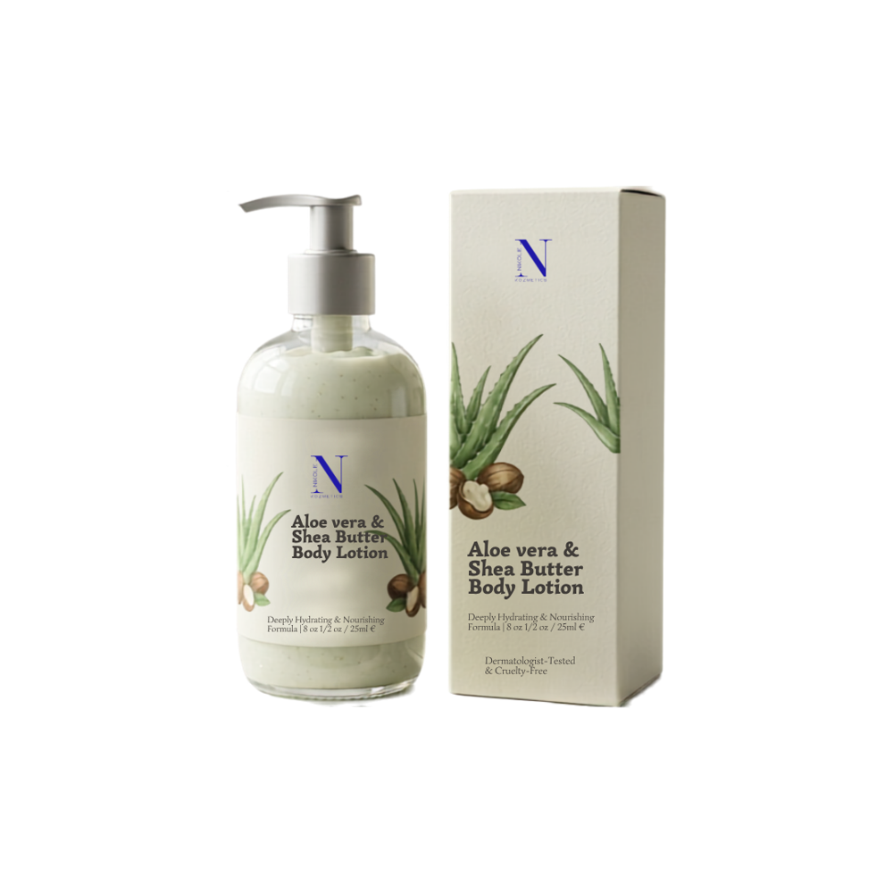 Aloe Vera & Shea Butter Body Lotion - Color Code: -