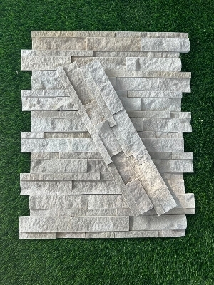 White sandstone cladding